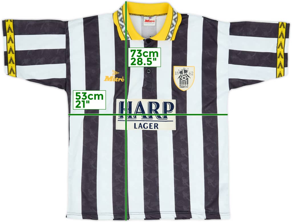 1994-96 Notts County Home Shirt - 8/10 - (M)