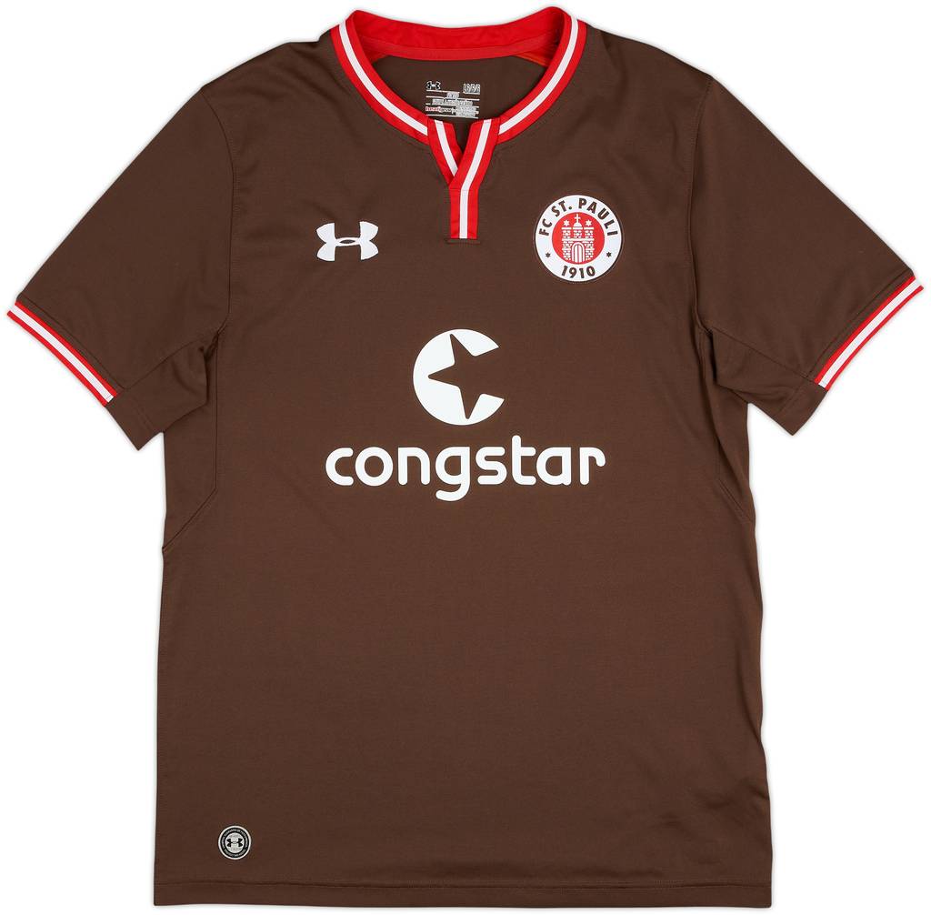 Camiseta de local del St Pauli 2016-17 - 9/10 - (L)