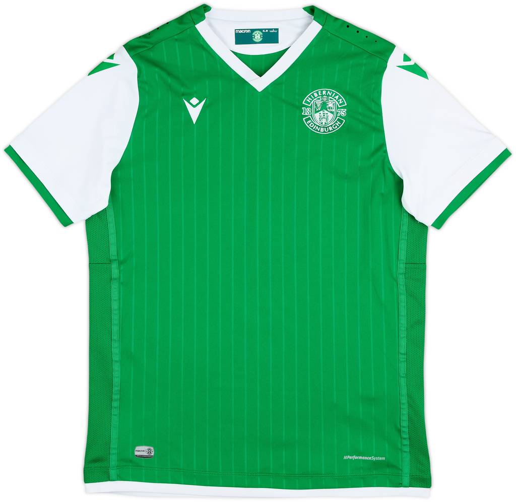 2019-20 Hibernian Home Shirt - 9/10 - (15-16 Years)