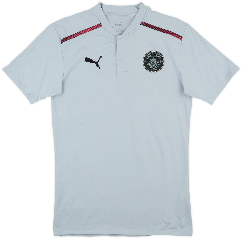 2021-22 Manchester City Puma Polo Shirt - 10/10 - (S)