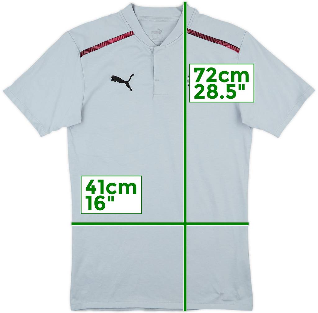 2021-22 Manchester City Puma Polo Shirt - 10/10 - (S)