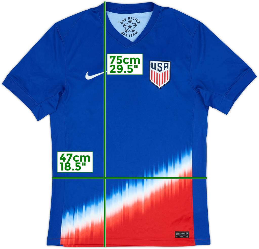 2024-25 USA Away Shirt - 8/10 - (S)