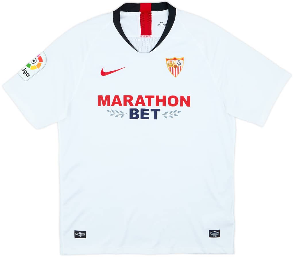 2019-20 Sevilla Home Shirt - 10/10 - (L)