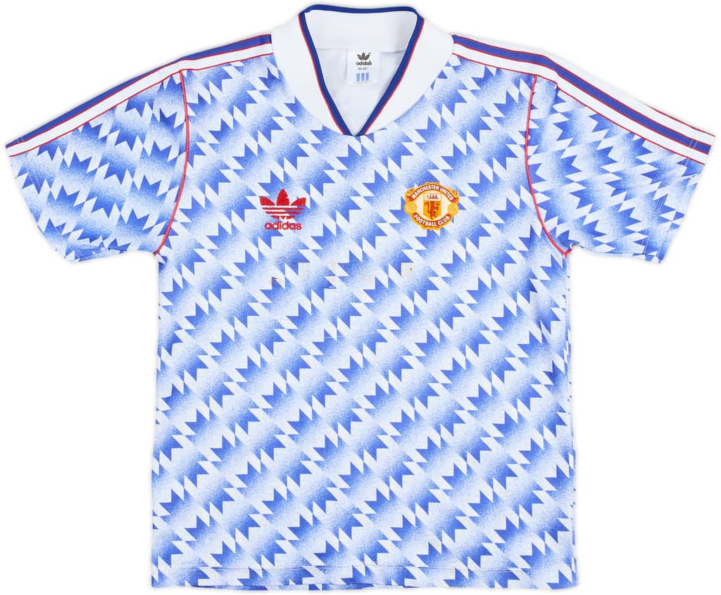 1990-92 Manchester United Away Shirt - 4/10 - (11-12 Years)