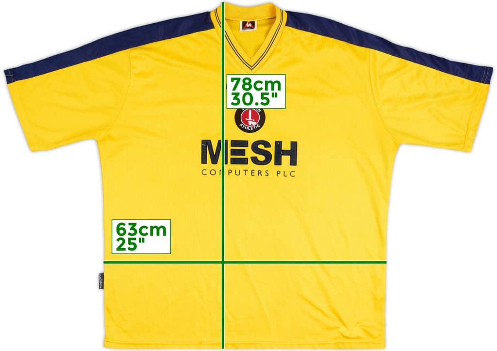 1999-00 Charlton Away Shirt - 6/10 - (XXL)
