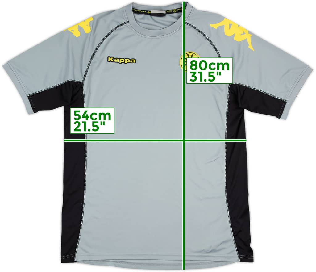 2011-12 Borussia Dortmund Kappa Training Shirt - 9/10 - (XL)