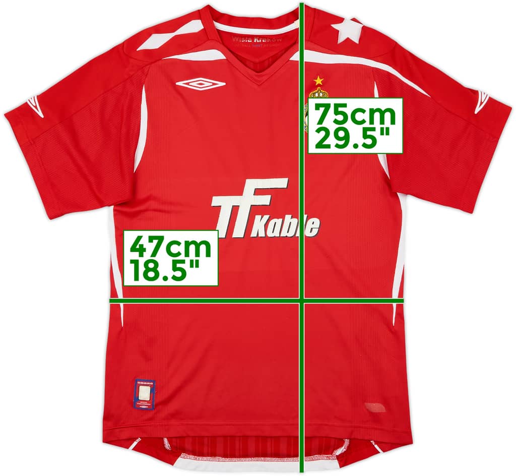 2008-10 Wisla Krakow Home Shirt - 5/10 - (S)