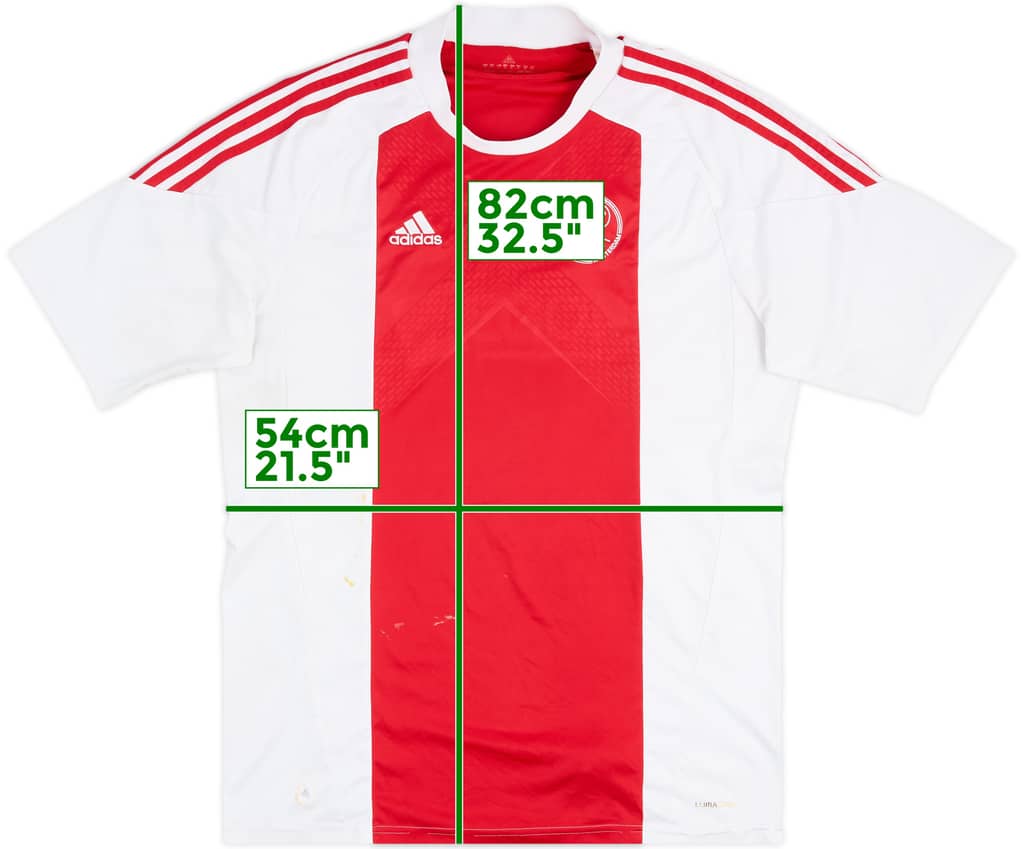 2010-11 Ajax Home Shirt - 4/10 - (XL)