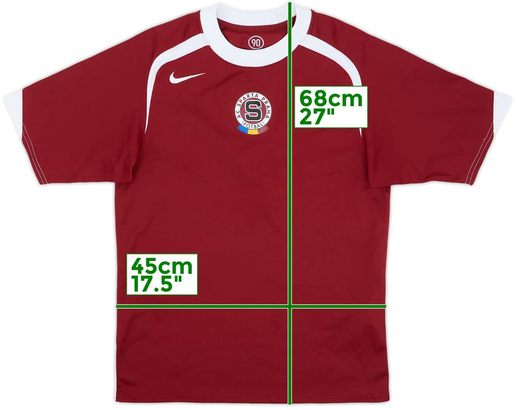 2005-06 Sparta Prague Home Shirt - 8/10 - (S)