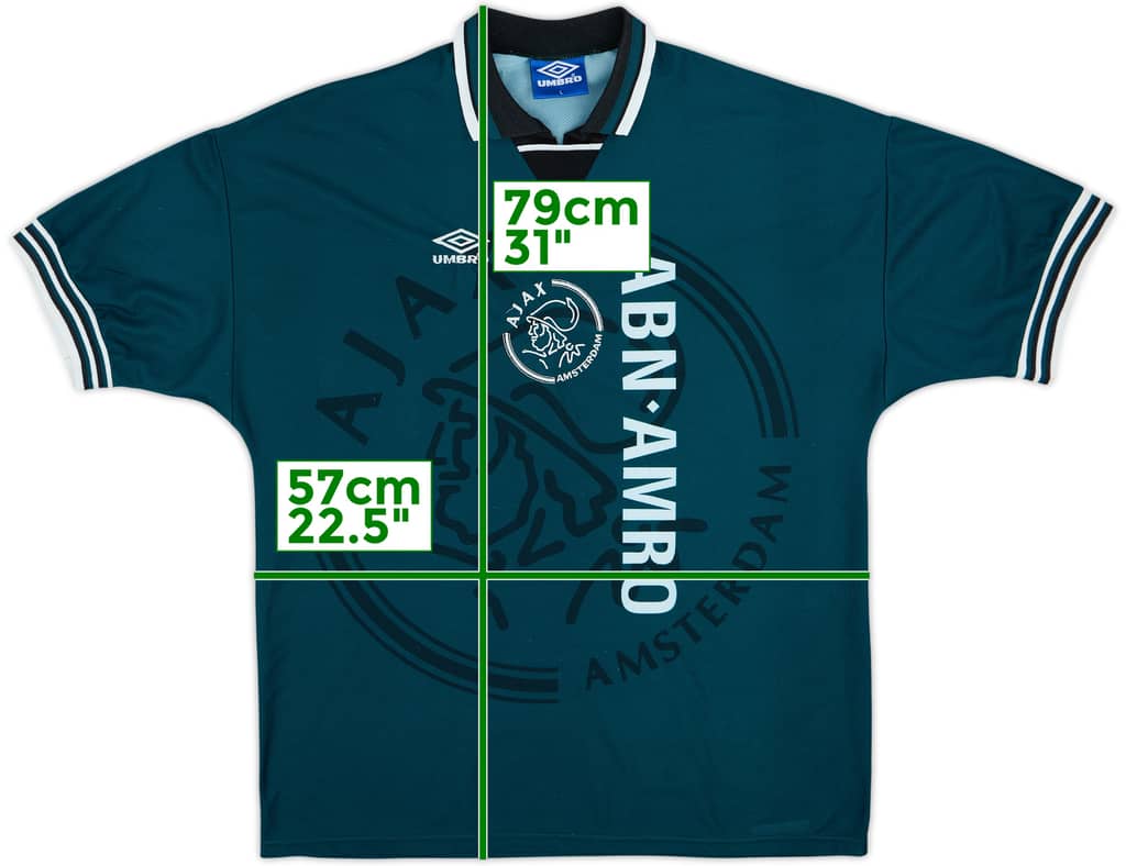 Maillot extérieur Ajax 1995-96 - 8/10 - (L)