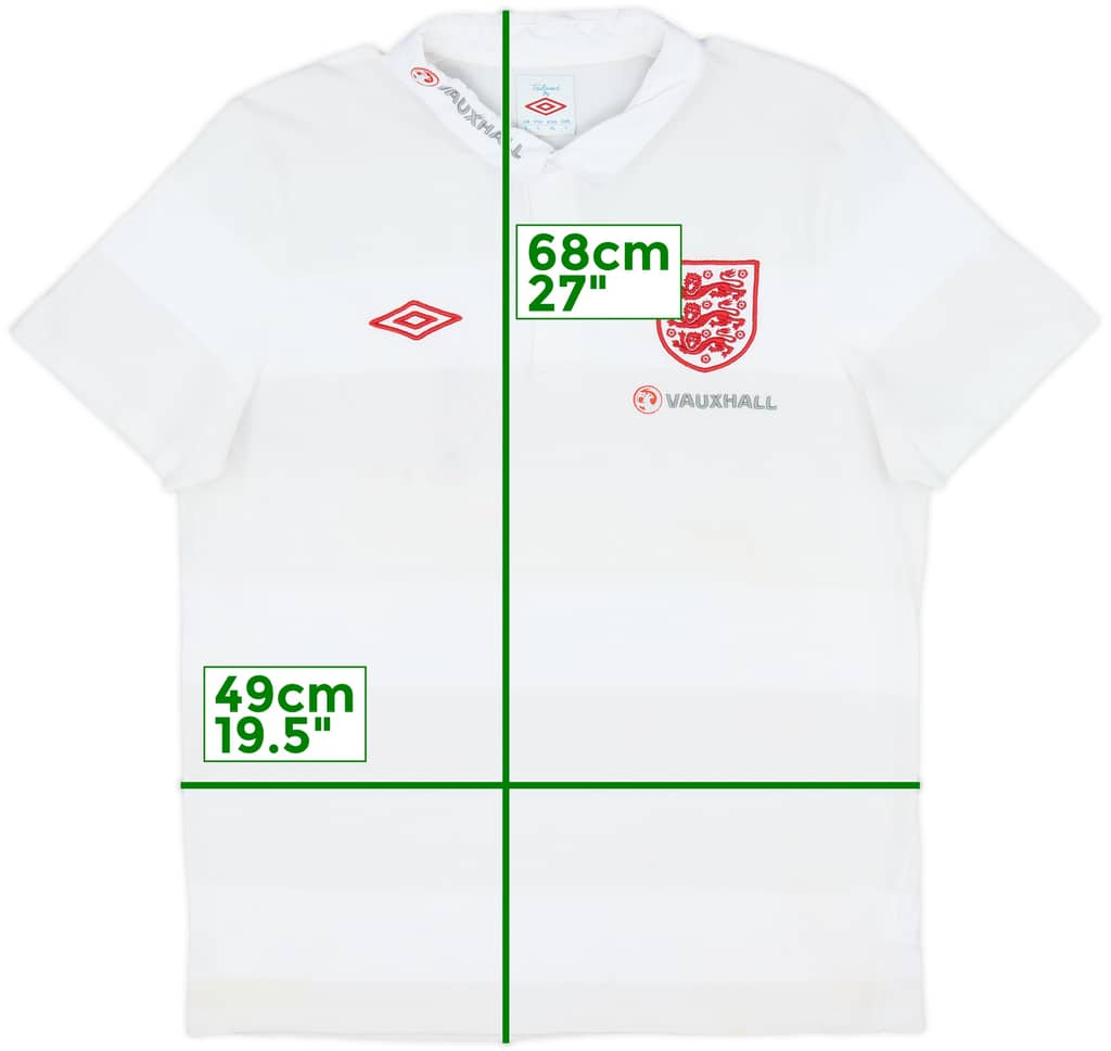 2012-13 England Umbro Polo Shirt - 5/10 - (L)
