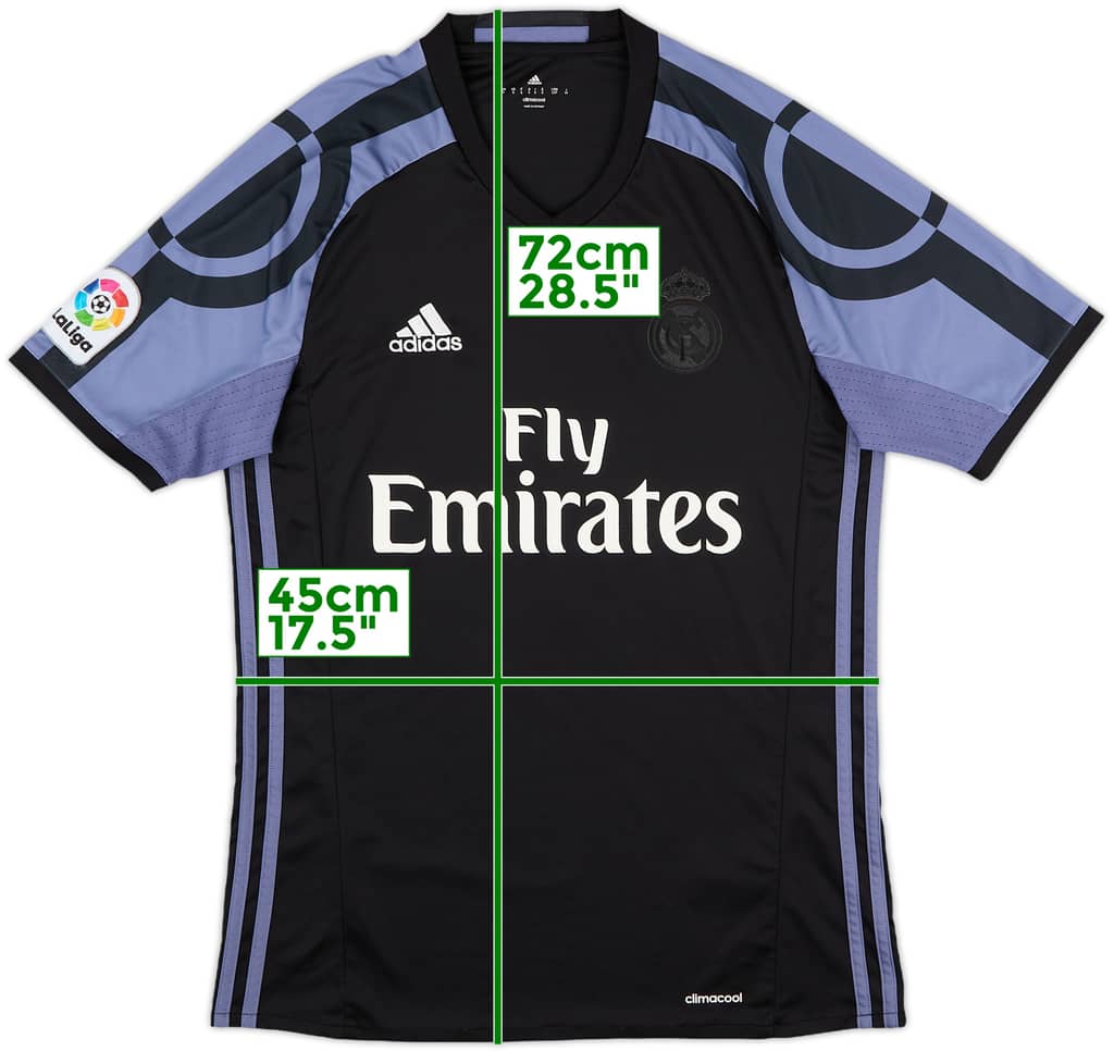 2016-17 Real Madrid Third Shirt - 4/10 - (S)
