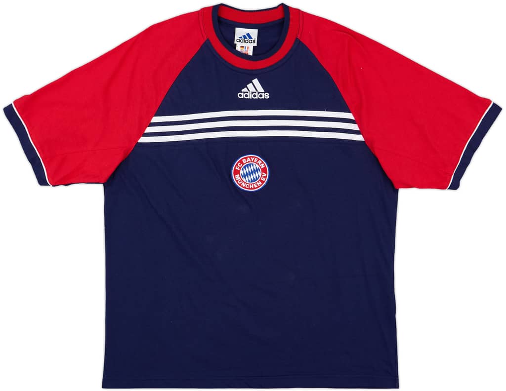 1998-99 Bayern Munich adidas Cotton Tee - 9/10 - (M)