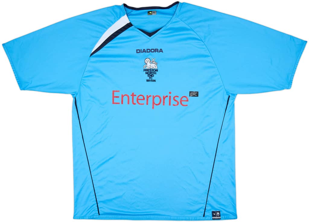 2005-06 Preston North End Away Shirt - 9/10 - (XL)