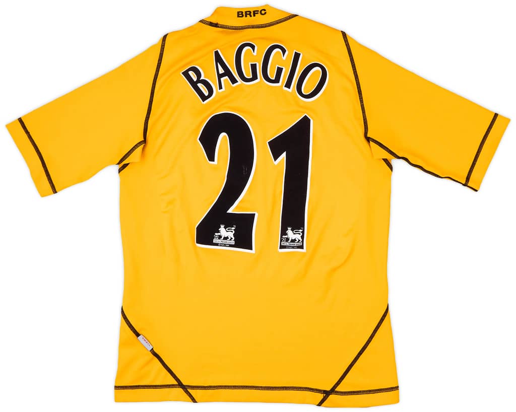 2003-04 Blackburn Away Shirt Baggio #21 - 7/10 - (S)