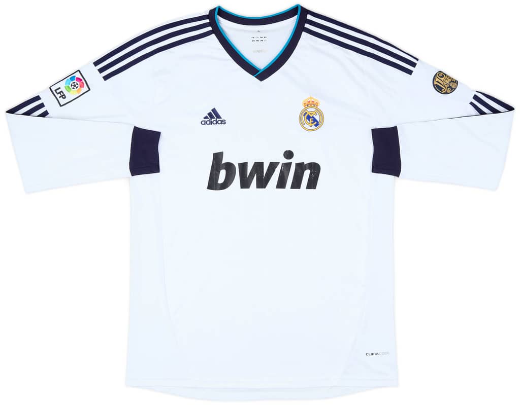 2012-13 Real Madrid Home L/S Shirt Alonso #14 - 5/10 - (L)