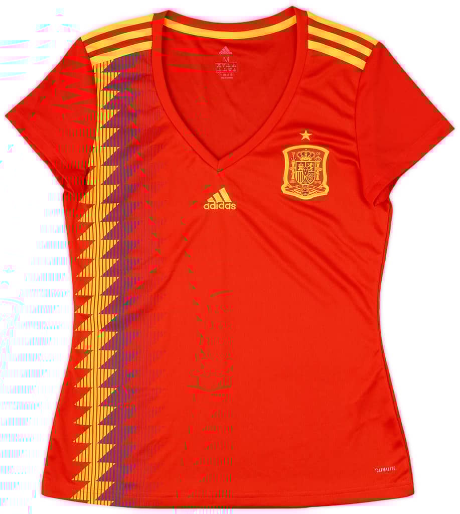 2018-19 Spain Home Shirt - 10/10 - (Women's M)