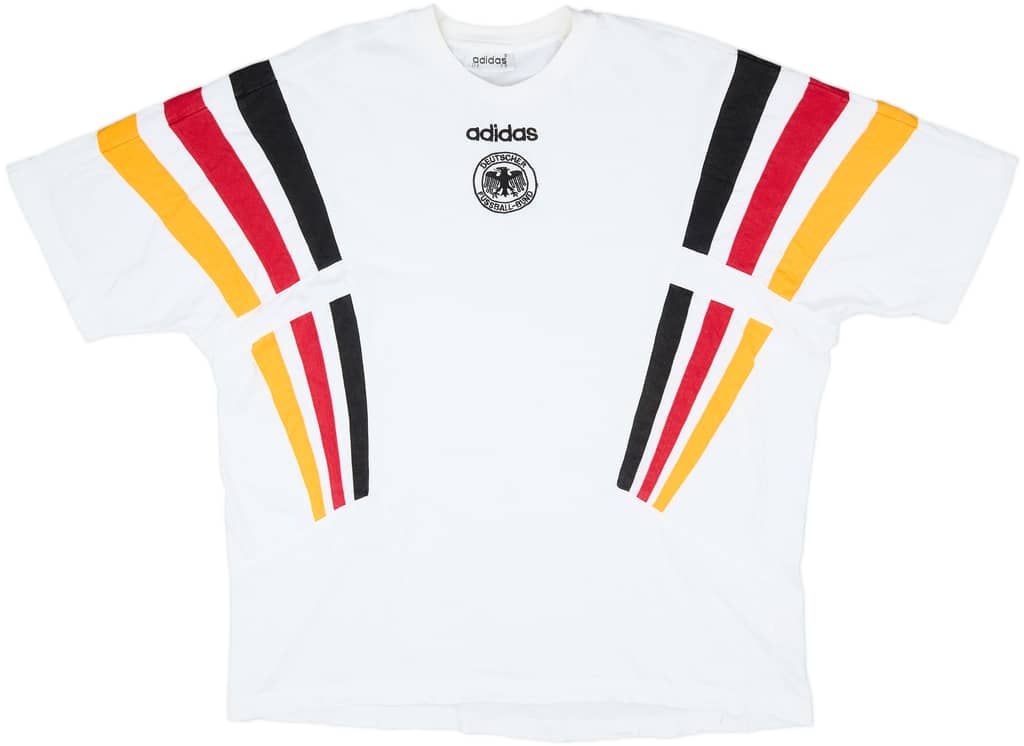 1996-97 Germany adidas Cotton Tee - 9/10 - (L/XL)