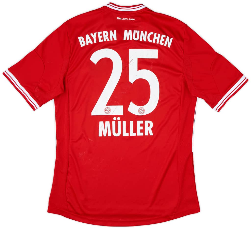 2013-14 Bayern Munich Home Shirt Muller #25 - 5/10 - (M)