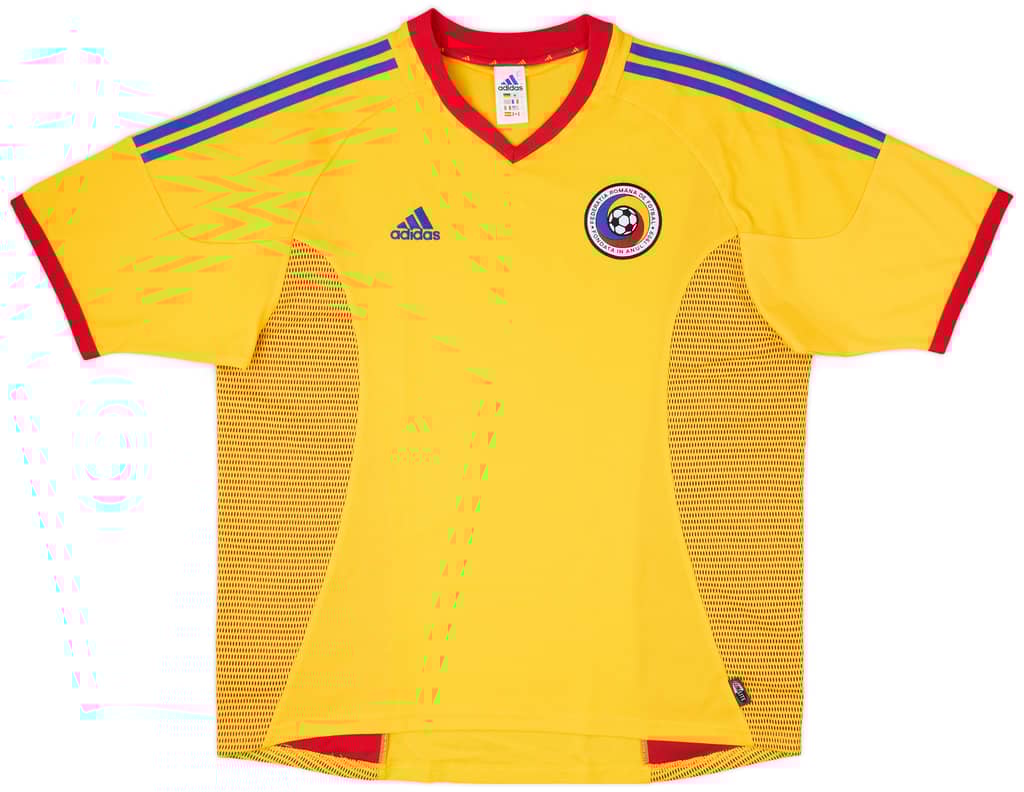 2002-04 Romania Home Shirt - 8/10 - (XL)