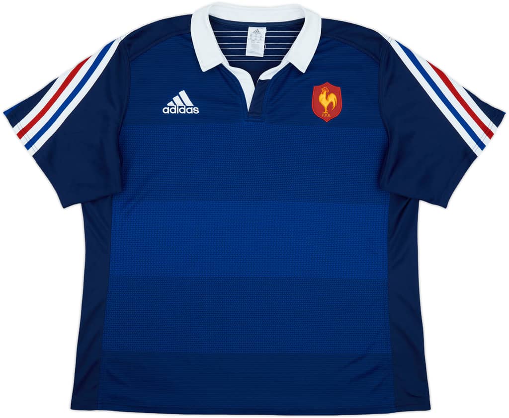 2013 France Rugby Home Shirt - 9/10 - (3XL)