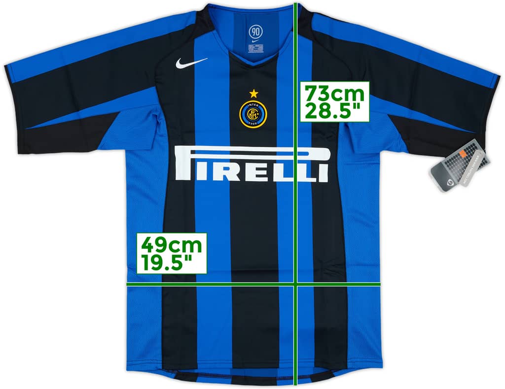2004-05 Inter Milan Home Shirt (S)