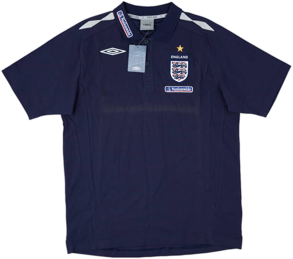 2006-08 England Umbro Polo Shirt (L)