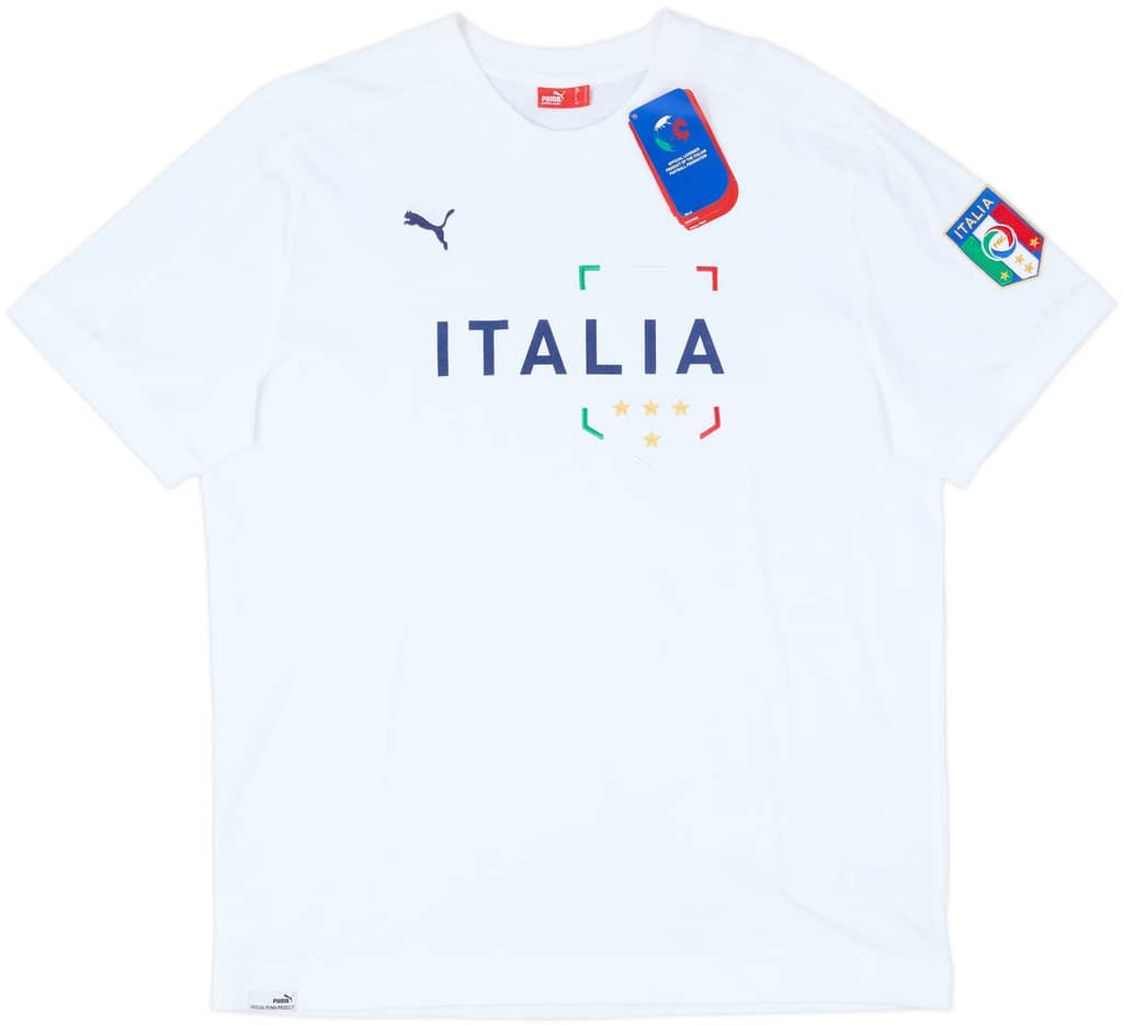 2021-22 Italy Puma Cotton Tee (L)