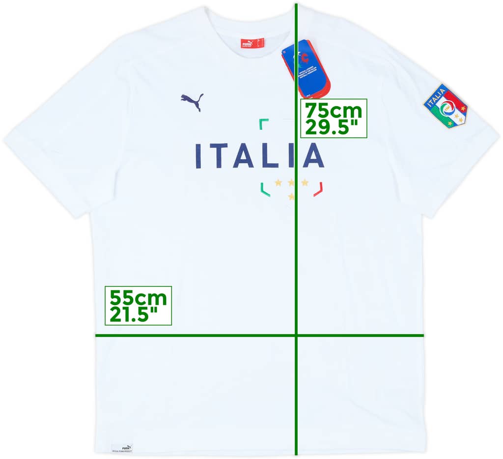 2021-22 Italy Puma Cotton Tee (L)