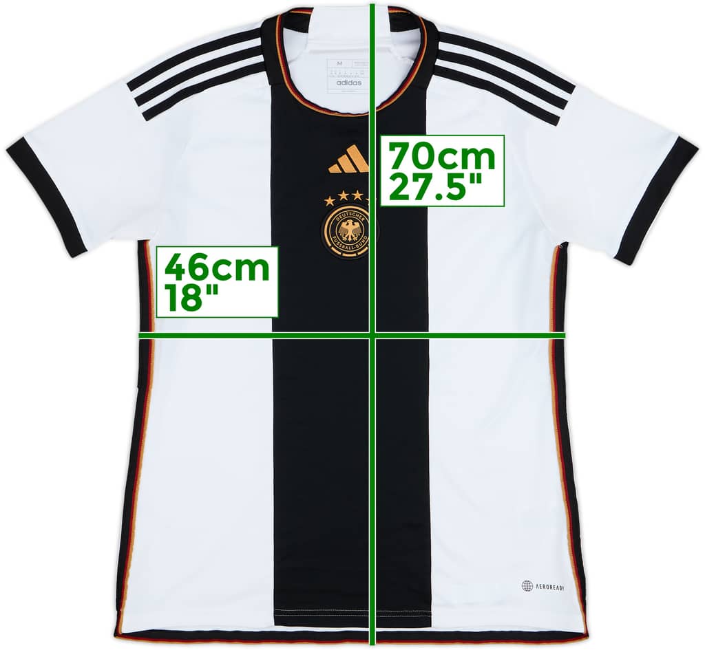 2022-23 Germany Home Shirt - 9/10 - (Women's M)