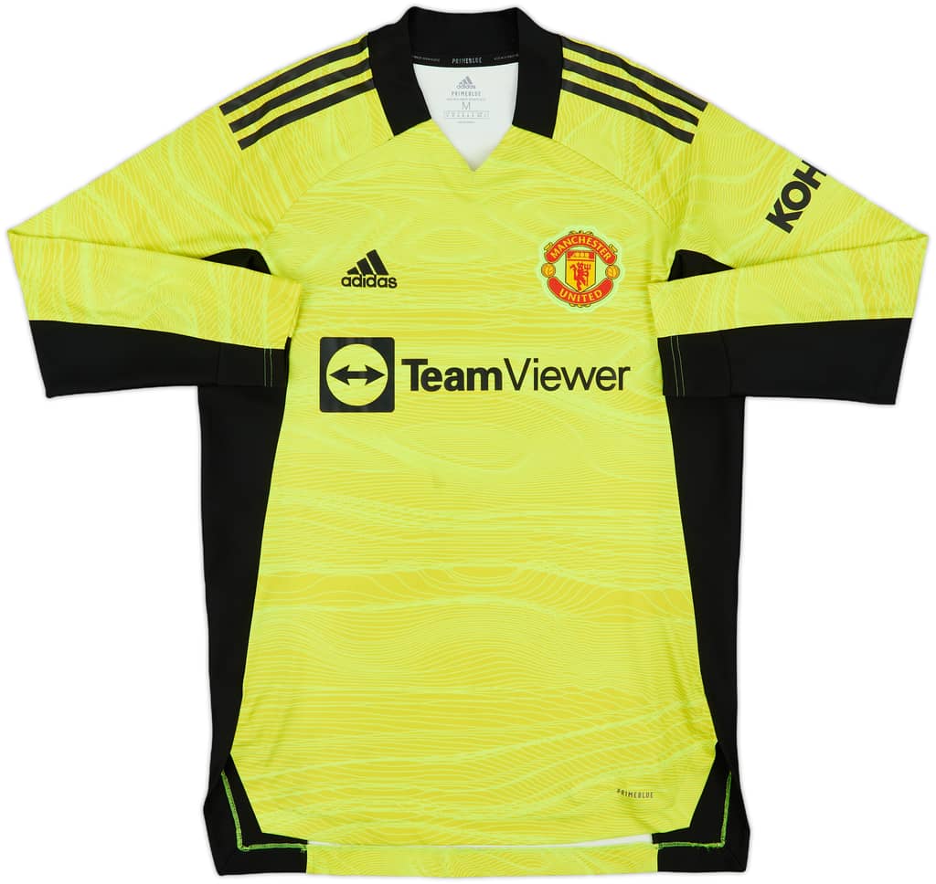2021-22 Manchester United GK Shirt - 9/10 - (M)