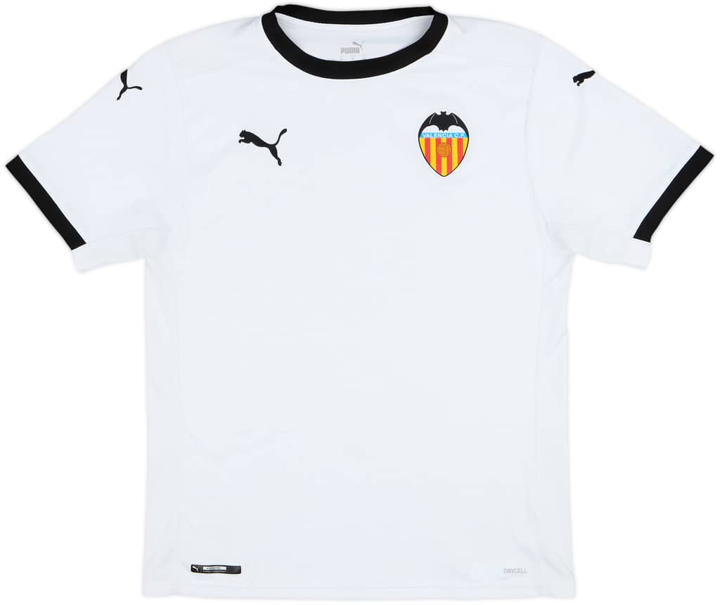 2020-21 Valencia Home Shirt - 9/10 - (M)