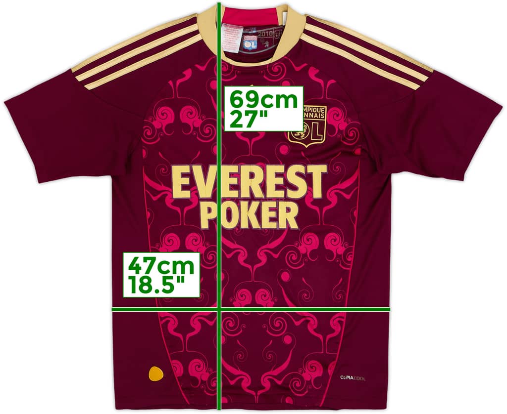 2010-11 Lyon Away Shirt - 6/10 - (L.Boys)