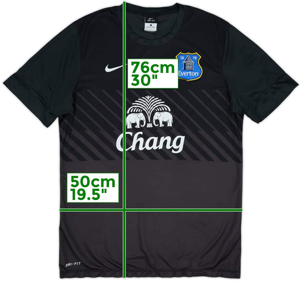 2013-14 Everton Nike Training shirt - 6/10 - (L)