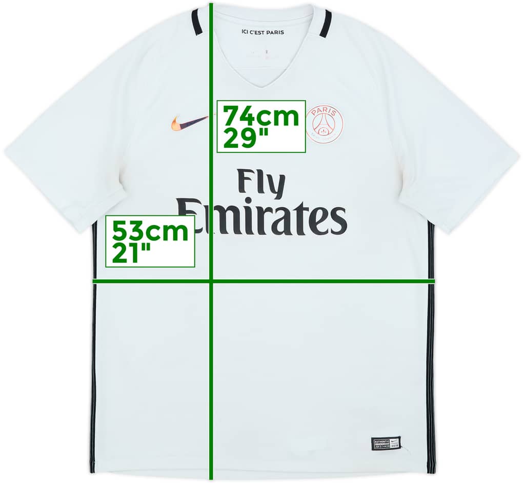 2016-17 Paris Saint-Germain Third Shirt - 5/10 - (L)