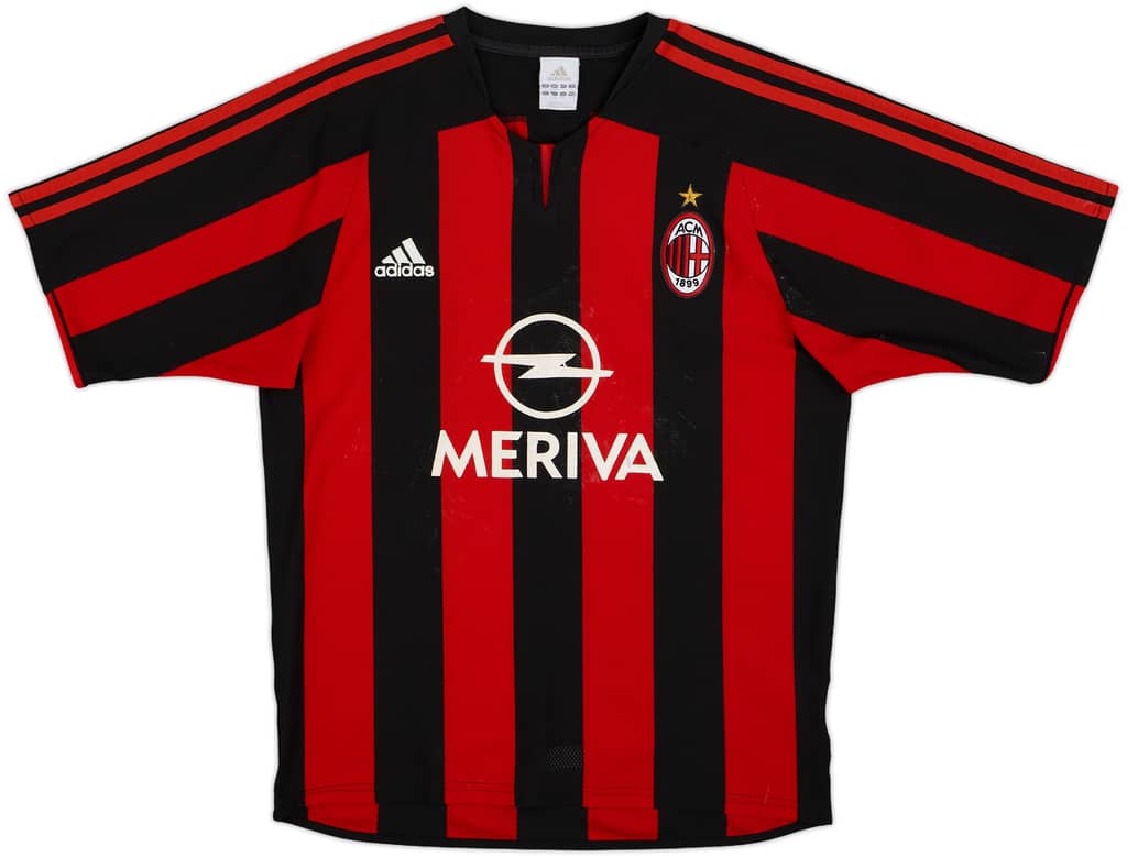 2003-04 AC Milan Home Shirt - 5/10 - (S)