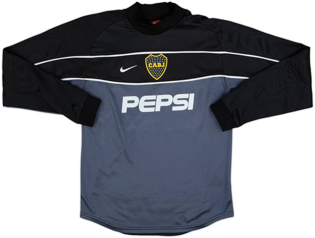 2002-03 Boca Juniors GK Shirt - 9/10 - (XL.Boys)