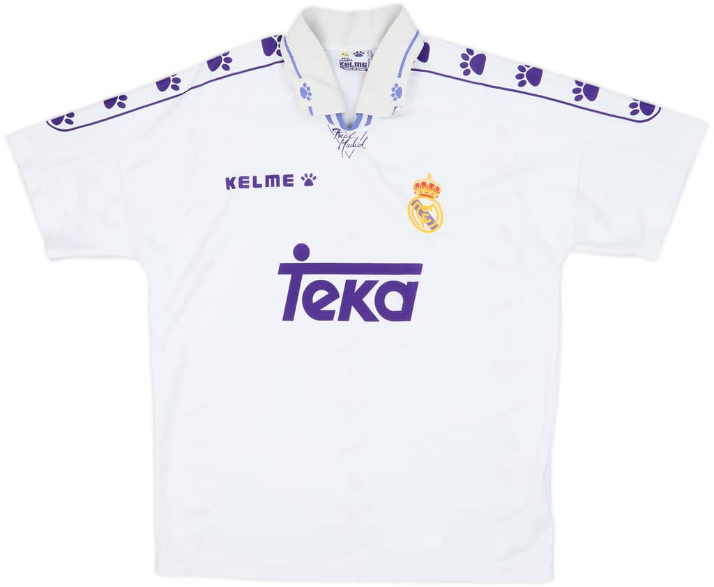 1994-96 Real Madrid Home Shirt - 7/10 - (S)