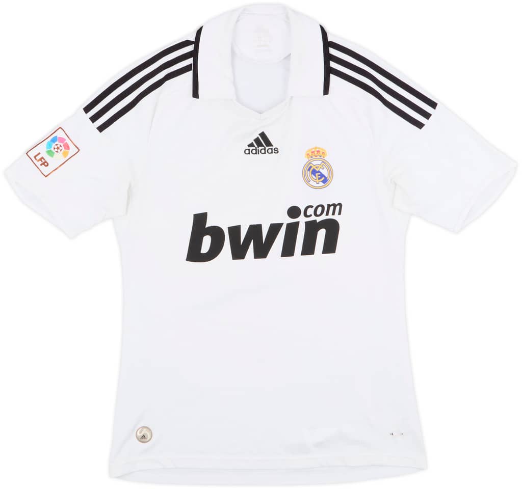 2008-09 Real Madrid Home Shirt - 6/10 - (S)