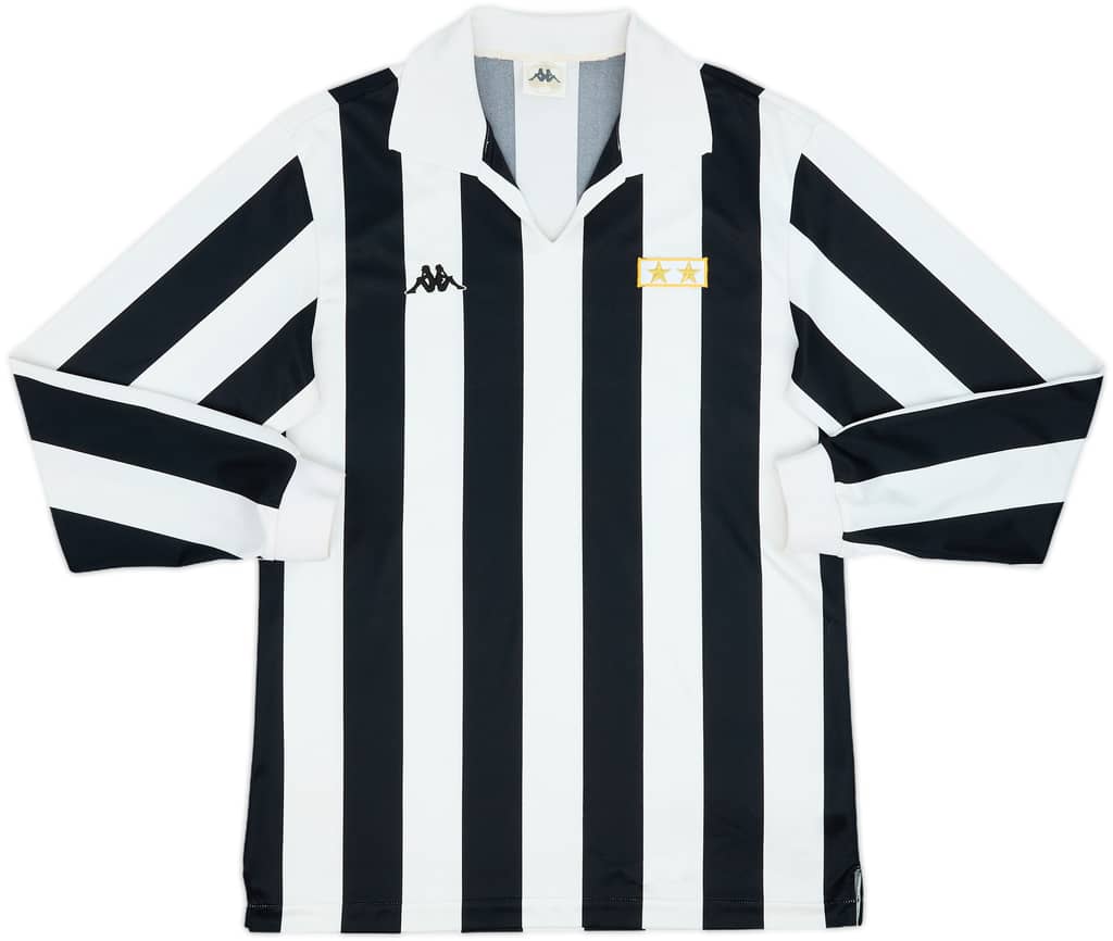 1989-90 Juventus Home L/S Shirt - 8/10 - (M)