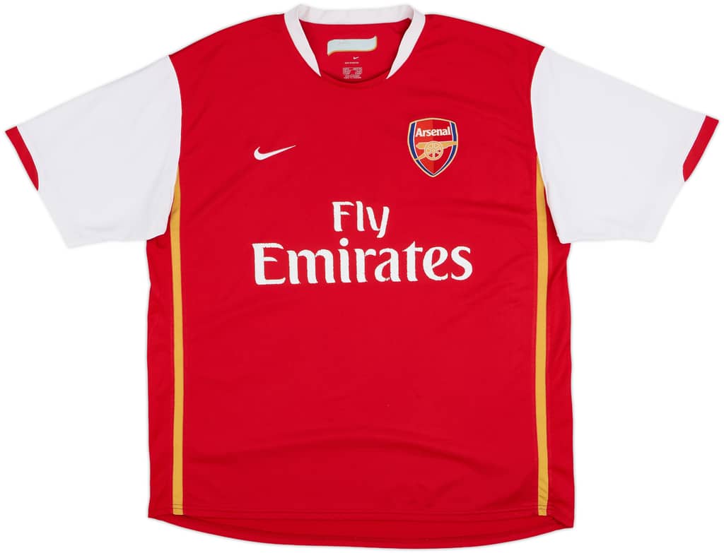 2006-08 Arsenal Home Shirt - 5/10 - (XL)
