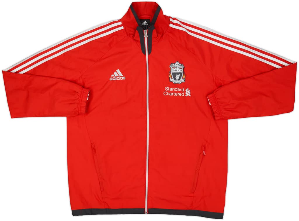 2011-12 Liverpool adidas Track Jacket - 8/10 - (L)