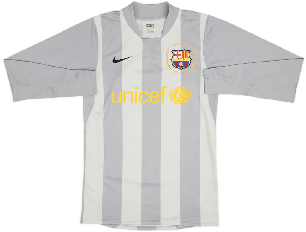 2007-08 Barcelona Authentic GK Shirt - 9/10 - (S)