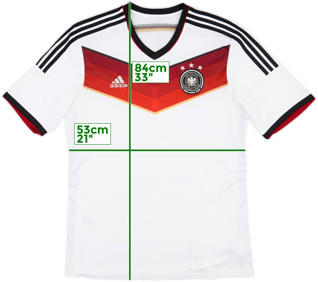 2014-15 Germany Home Shirt - 7/10 - (XL)