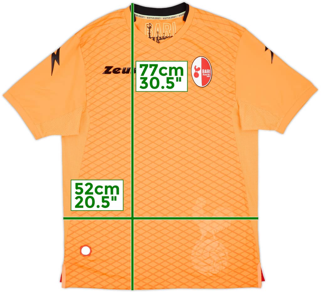 2017-18 Bari GK Shirt - 9/10 - (L)