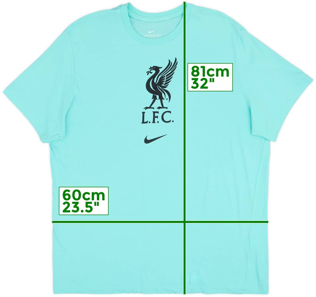 2020-21 Liverpool Nike Cotton Tee - 10/10 - (XL)