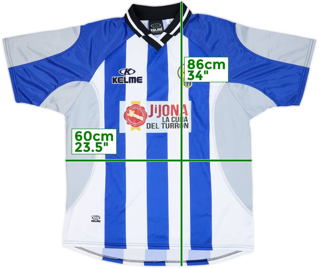 2000-01 Hercules CF Home Shirt - 7/10 - (XL)