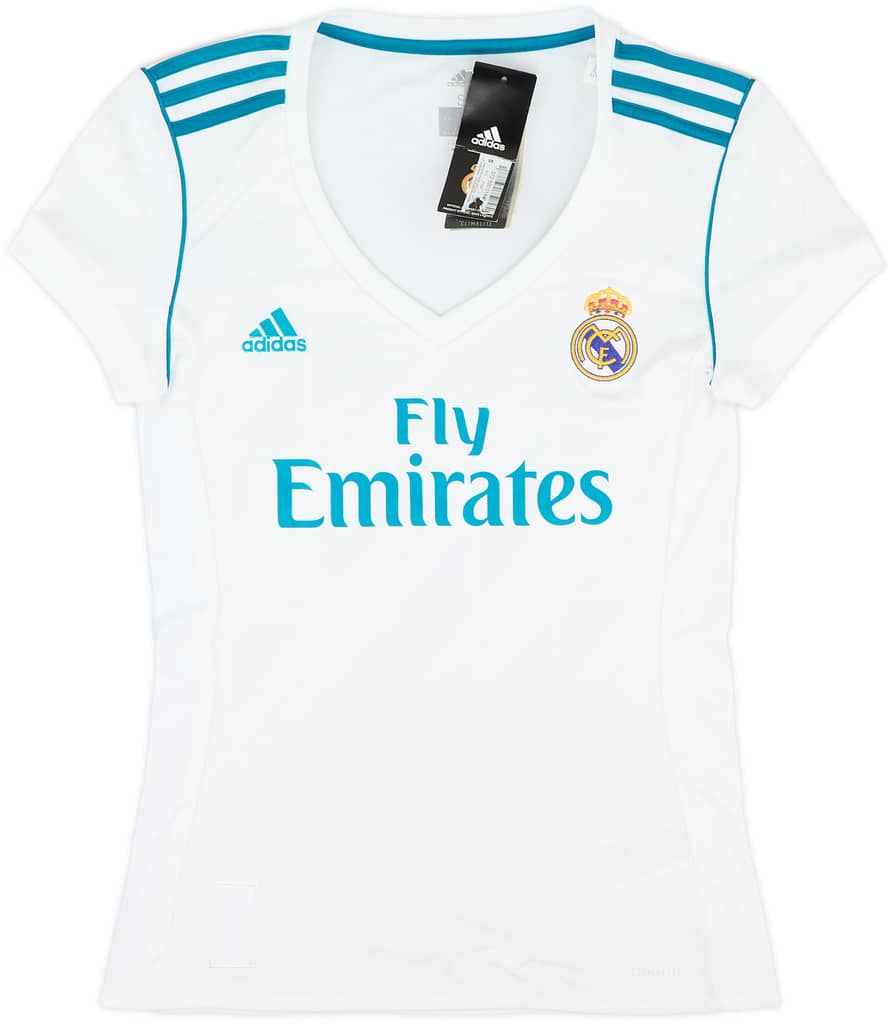 2017-18 Real Madrid Home Shirt (Women's S)