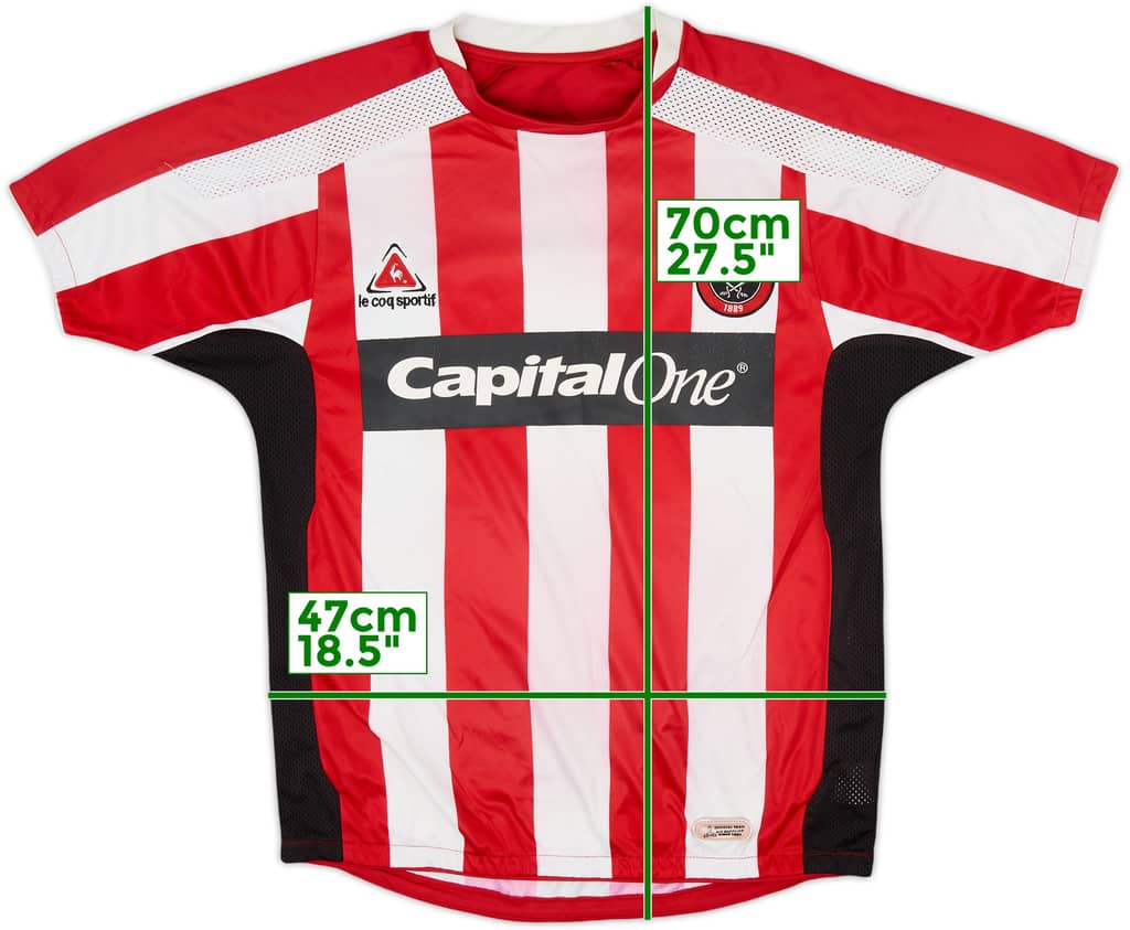 2007-08 Sheffield United Home Shirt - 6/10 - (M)