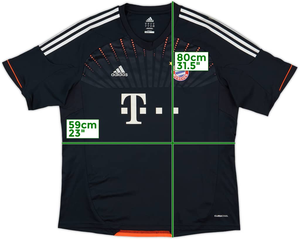2012-13 Bayern Munich Third Shirt - 9/10 - (XL)